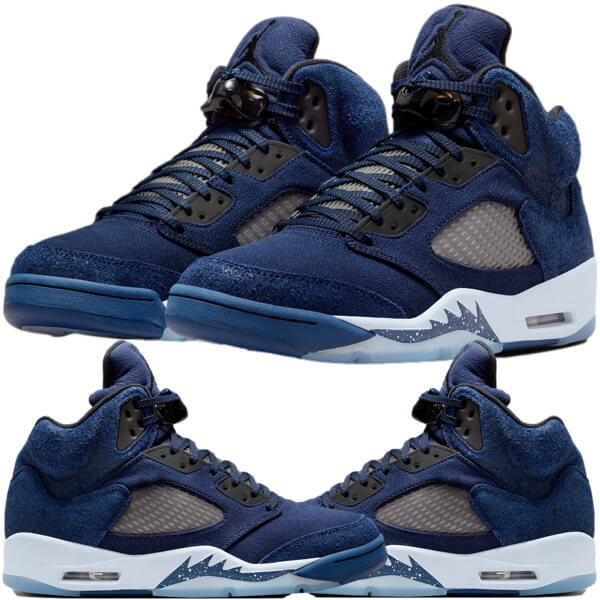 Air Jordan 5 'Navy' Men's Shoes. Nike LU