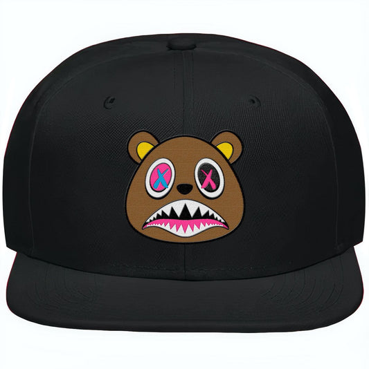 CRAZY BAWS : Black Fitted Hat