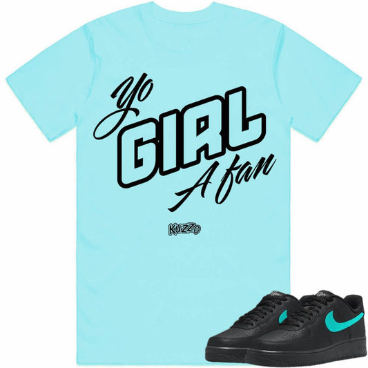 Air Force One Tiffany AF1 | Sneaker Tees | Shirt to Match | Yo Girl