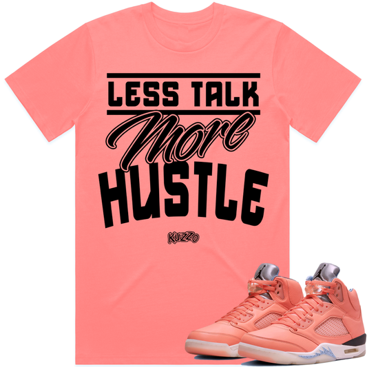 Air Jordan 5 Crimson Bliss | Sneaker Tees | Shirt to Match | Hustle