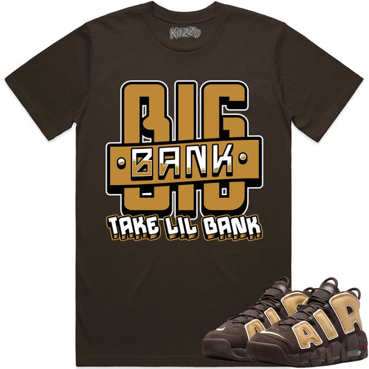 Baroque Brown Uptempo Shirt - Uptempo Sneaker Tees - Wheat Big Bank