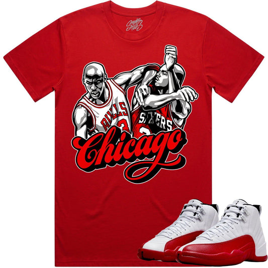Cherry 11s Shirt - Jordan Retro 11 Cherry Shirts - Chicago