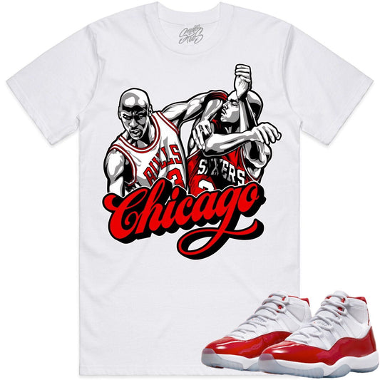 Cherry 12s Shirt - Jordan Retro 12 Cherry Shirts - Chicago