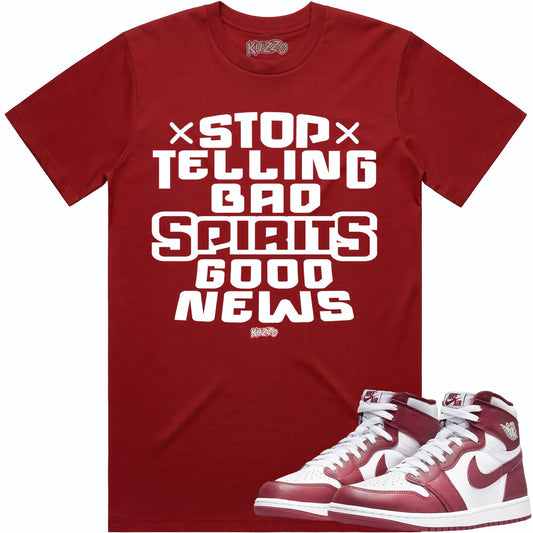Jordan 1 Team Red 1s - Shirts to Match - Spirits