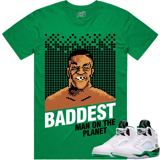 Jordan 5 Lucky Green 5s Shirt - Sneaker Tees - Baddest