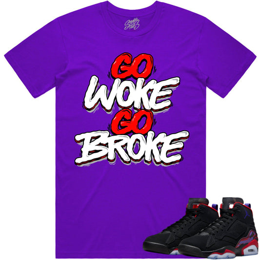 Jordan MVP Raptors Shirt - Sneaker Tees - Go Woke Go Broke