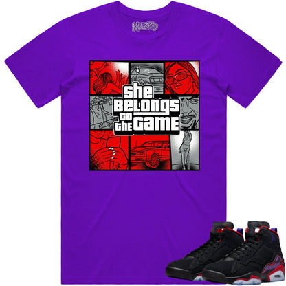 Jordan MVP Raptors Shirt - Sneaker Tees - Red Game