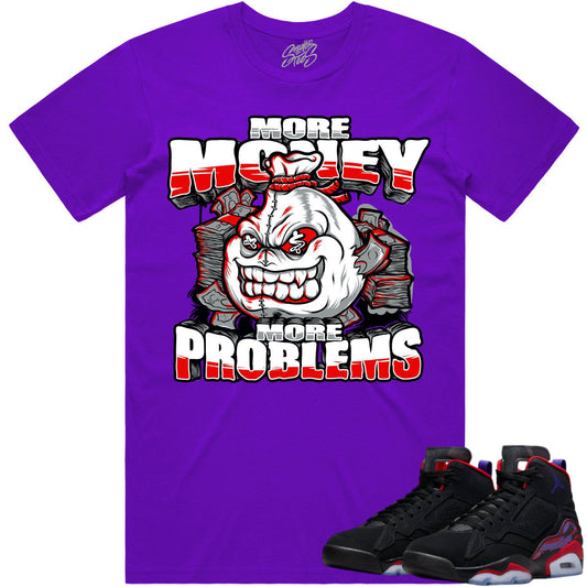 Jordan MVP Raptors Shirt - Sneaker Tees - Red More Problems