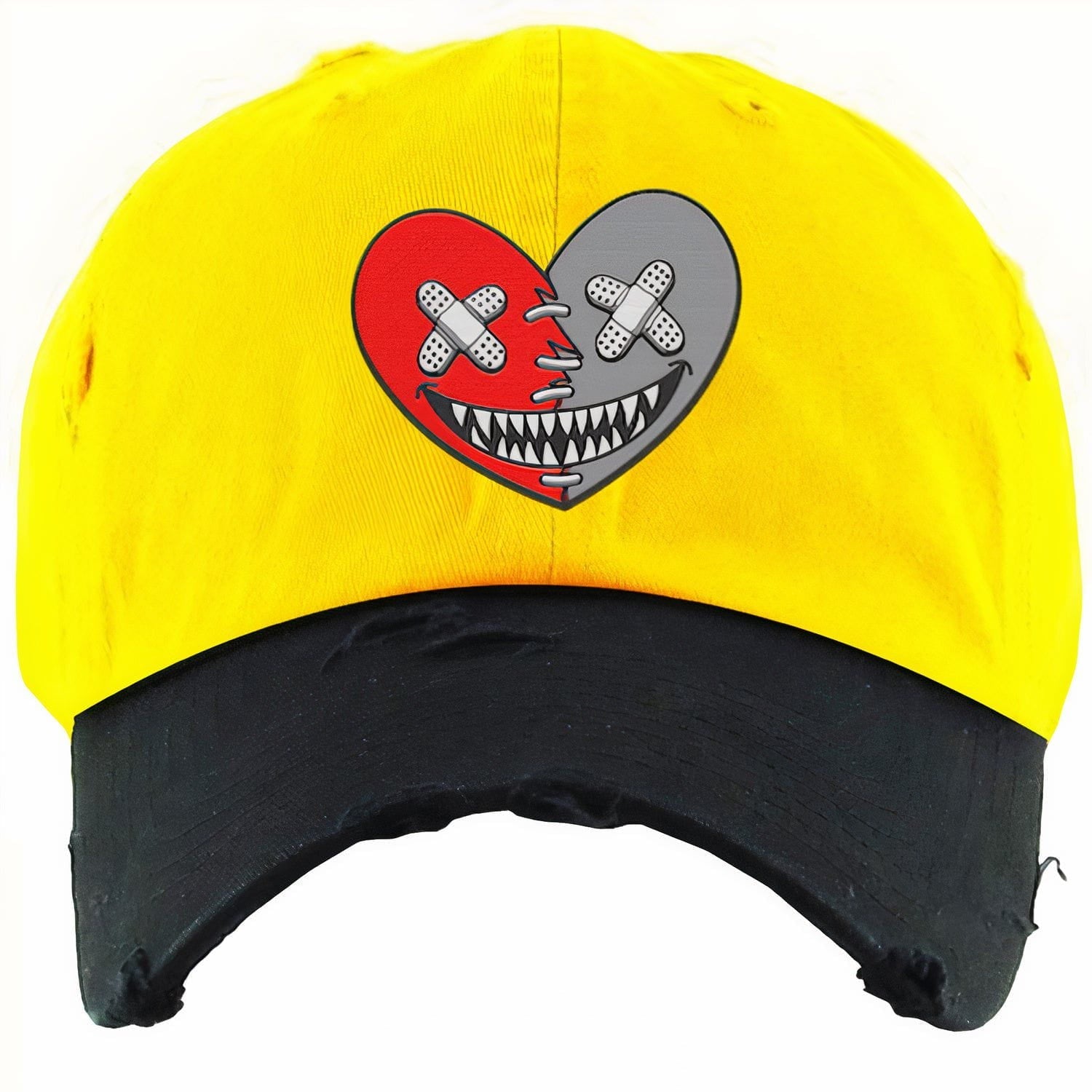 Lightning 17s Dad Hats - Jordan 17 Lightning Hats - Red Heart