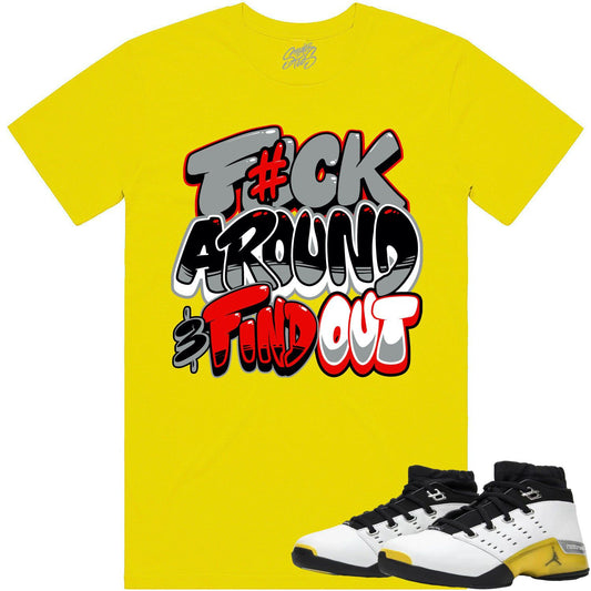 Lightning 17s Shirts - Jordan 17 Lightning Sneaker Tees - F#ck