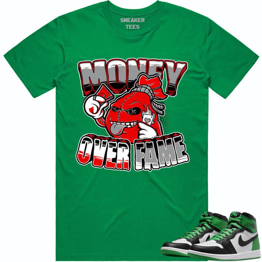 Lucky Green 1s Shirt - Jordan Retro 1 Lucky Green Shirt - Money Fame