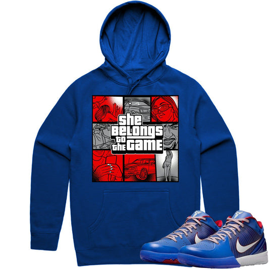 Philly 4s Hoodie - Kobe 4 Philly Hoodies to Match - Belongs to the Game