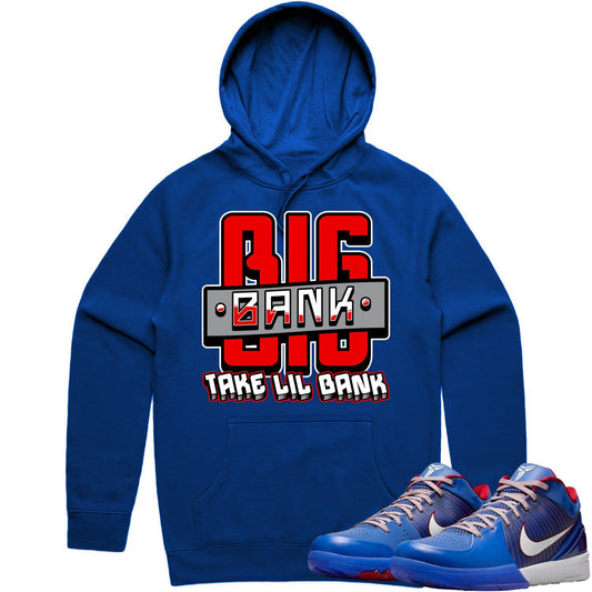 Philly 4s Hoodie - Kobe 4 Philly Hoodies to Match - Big Bank
