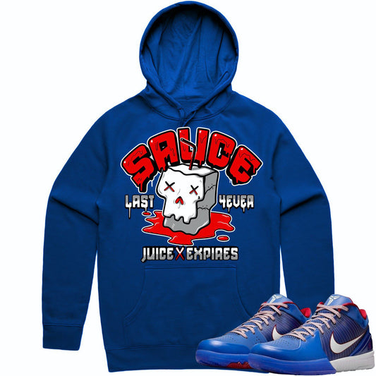 Philly 4s Hoodie - Kobe 4 Philly Hoodies to Match - Sauce