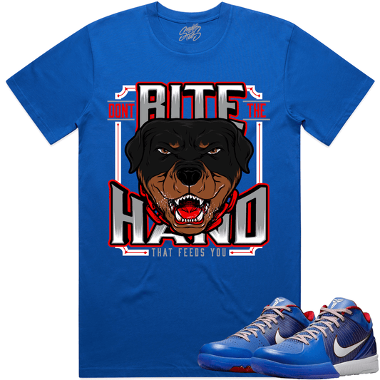 Philly 4s Shirt - Kobe 4 Philly Sneaker Tees - Red Dont Bite