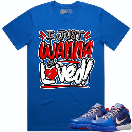 Philly 4s Shirt - Kobe 4 Philly Sneaker Tees - Red Loved