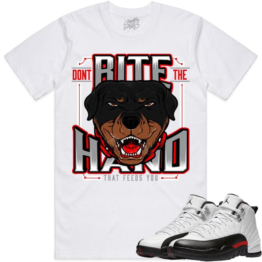 Red Taxi 12s Shirt - Jordan Retro 12 Red Taxi Shirts - Red Dont Bite