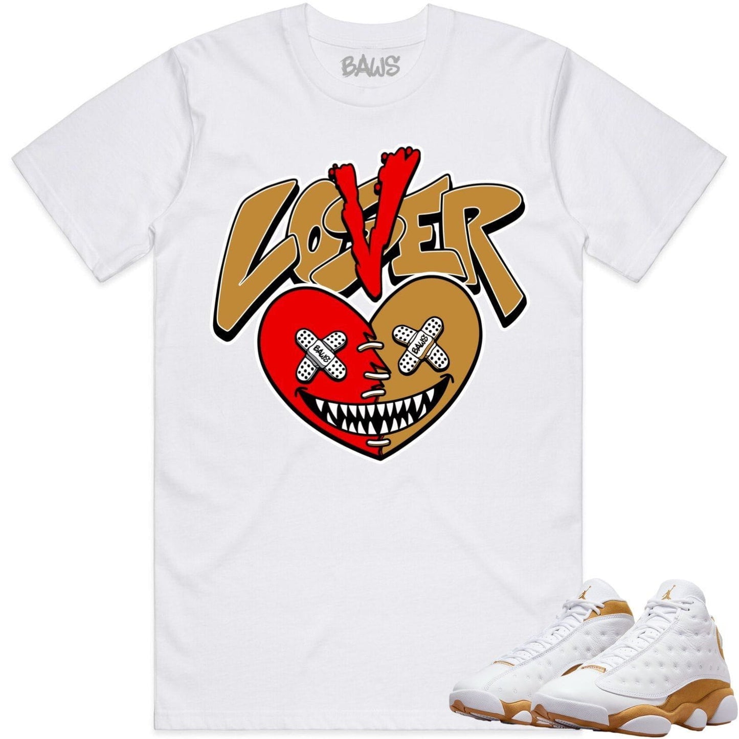 Wheat 13s Shirt - Jordan Retro 13 Wheat Shirts - No Love Baws