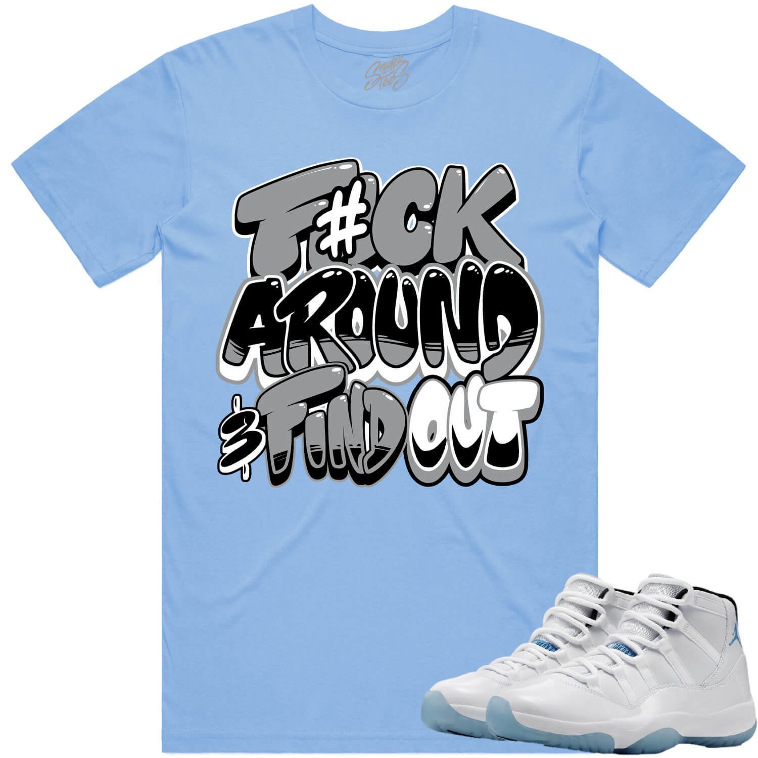 Legend Blue 11s Sneaker Tees