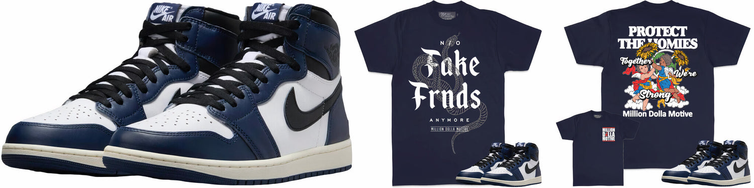 Midnight Navy 1s Clothing