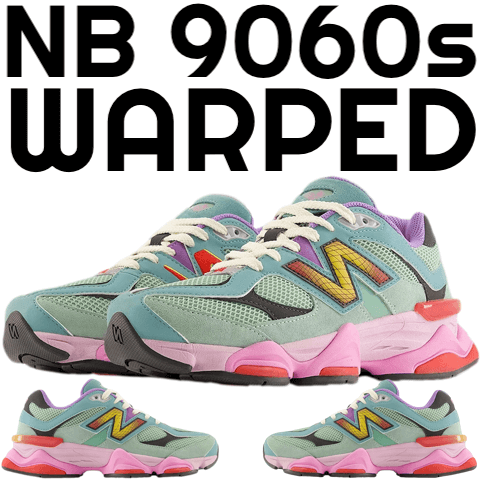 New Balance 9060 Warped Sneaker Clothing | XGear101.com