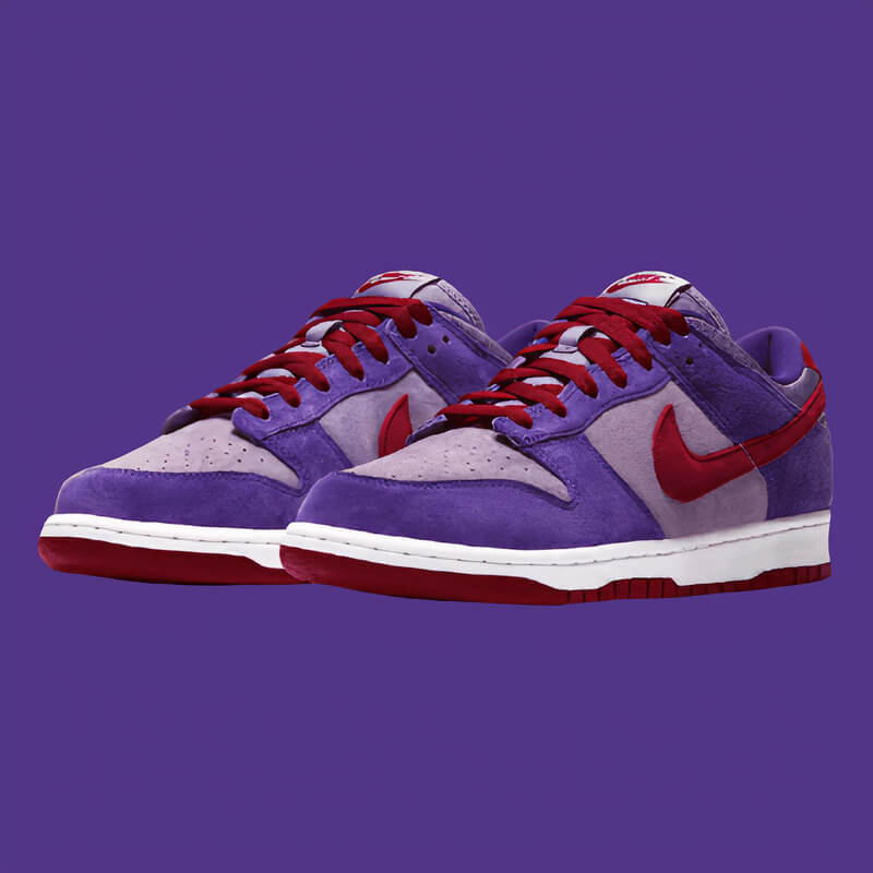 Plum Dunks Sneaker Clothing