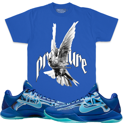 Kobe 5 X Ray Shirt to Match - Jordan 5 Sneaker Tees - Pressure