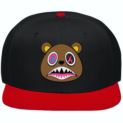 Bred 4s Snapback Hat - Jordan 4 Hat to Match - Crazy Baws