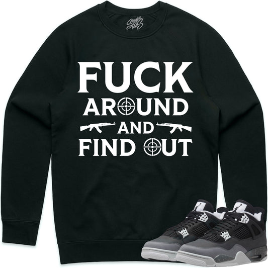 Fear 4s Sweater to Match - Jordan 4 Sneaker Tees - FAK47