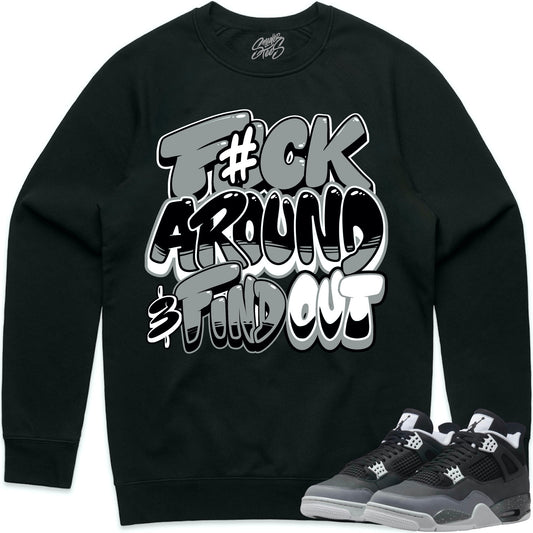 Fear 4s Sweater to Match - Dunks Matching Sweatshirt - F#ck