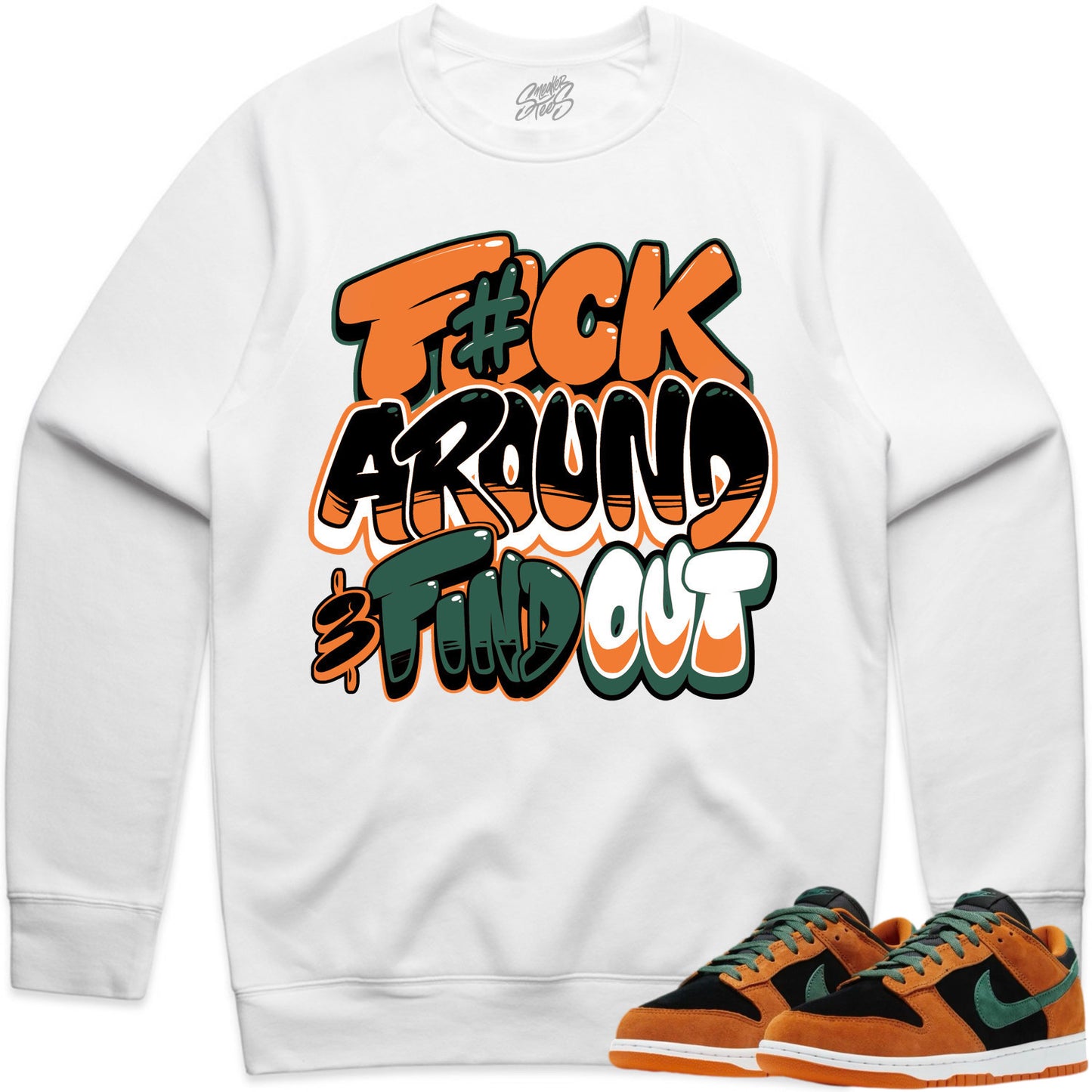 Ceramic Dunks Sweater to Match - Dunks Matching Sweatshirt - F#ck