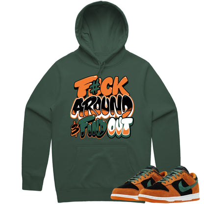 Ceramic Dunks Hoodie to Match - Jordan 3 Sneaker Tees - F#ck