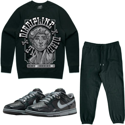 Berlin Dunks Sneaker Outfit - Sweater & Jogger Sweat Suit - Discipline