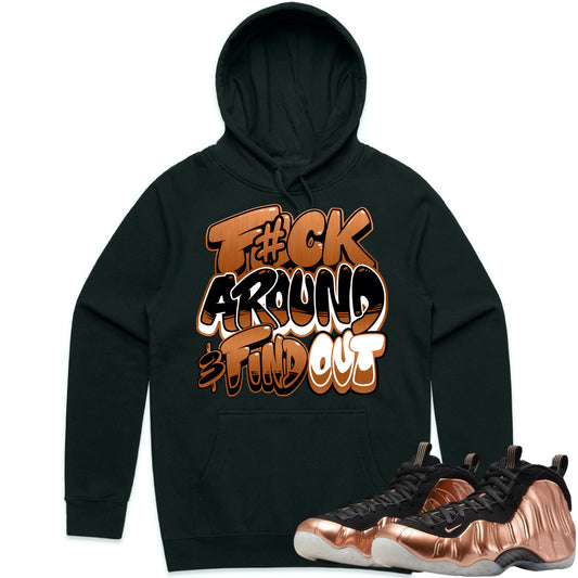 Copper Foamposites Hoodie to Match - F#ck