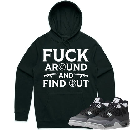 Fear 4s Hoodie to Match - Jordan 4 Sneaker Tees - FAK47