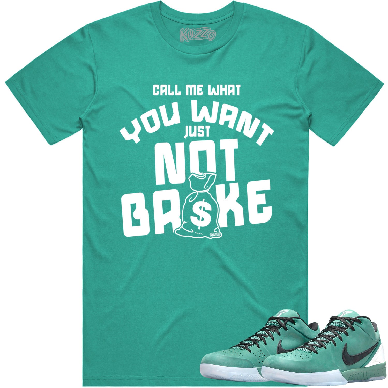 Kobe 4 Girl Dad 4s Shirt to Match - NOT BROKE