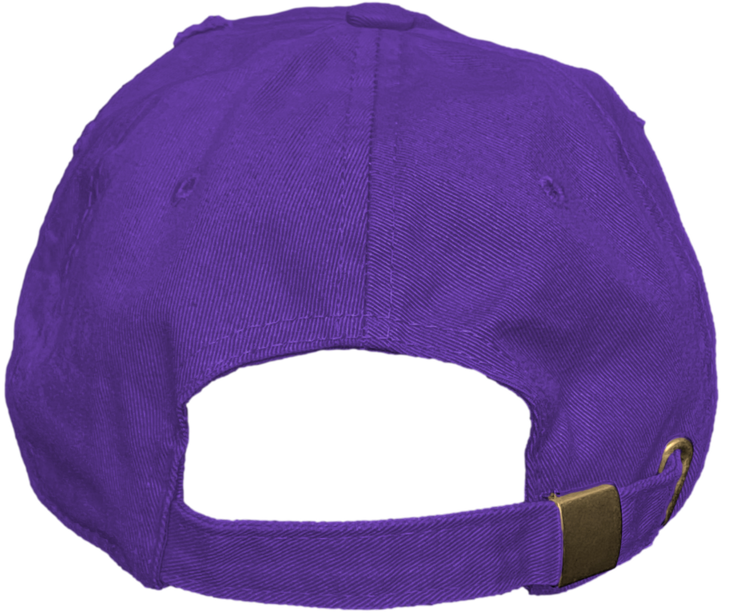 Blank Distressed Dad Hat Baseball Cap - Purple