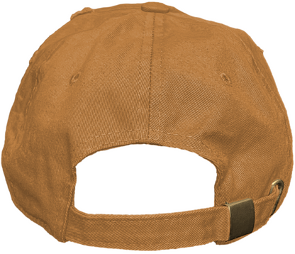 Blank Distressed Dad Hat Baseball Cap - Wheat