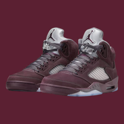 Burgundy 5s Clothing