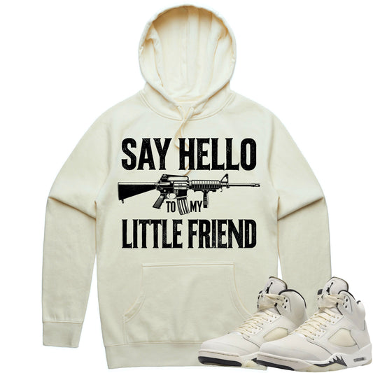 Sail 5s Hoodie to Match - Jordan 5 Sneaker Tees - Little Friend