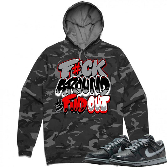 Berlin Dunks Hoodie to Match - Dunks Matching Hoodie - Red F#ck