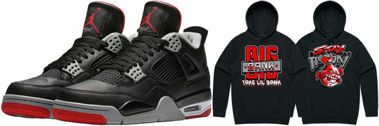 Jordan 4 Bred 4s Sneaker Clothing