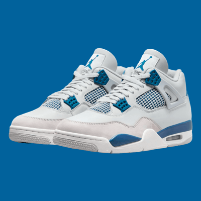 Military Blue 4s Clothing