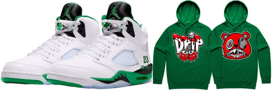 Jordan 5 Lucky Green 5s Sneaker Clothing