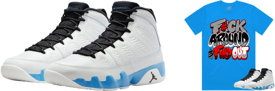 Jordan 9 Powder Blue 9s Sneaker Clothing