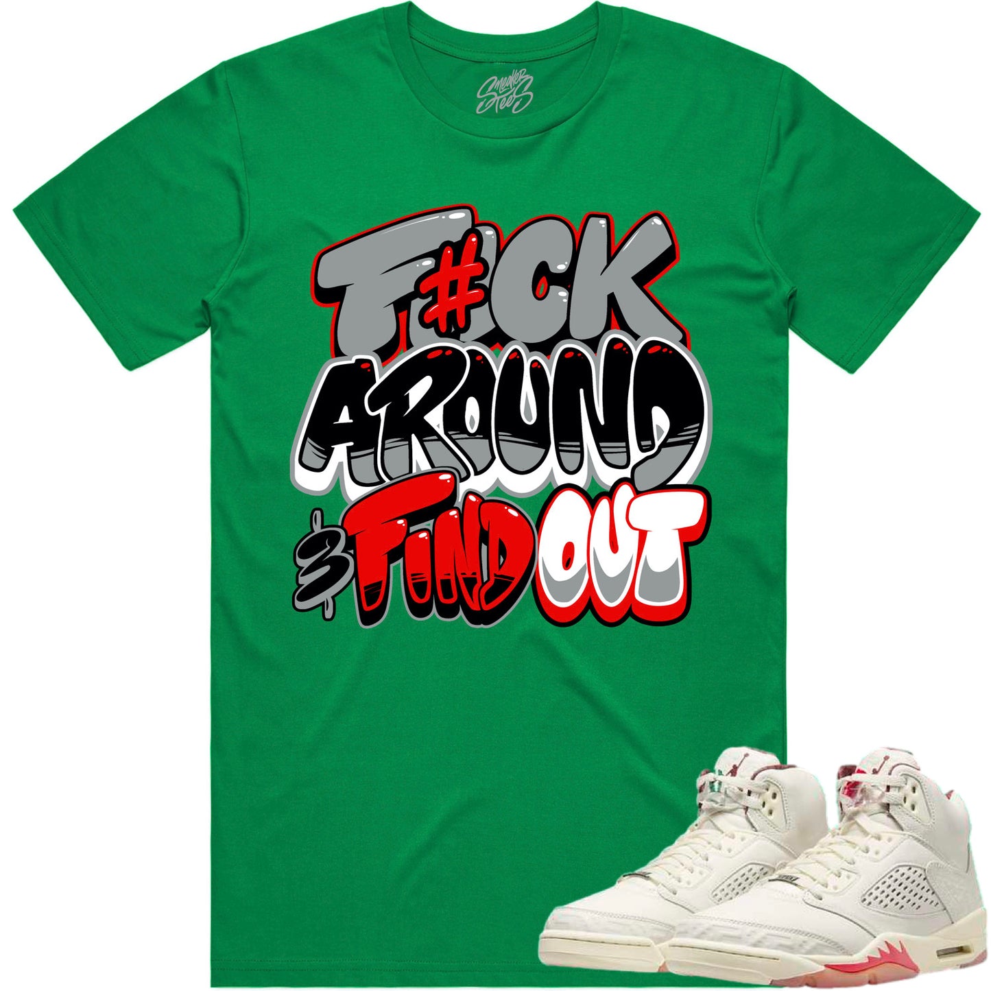 El Grito 5s Shirt to Match - Jordan 5 Sneaker Tees - F#ck