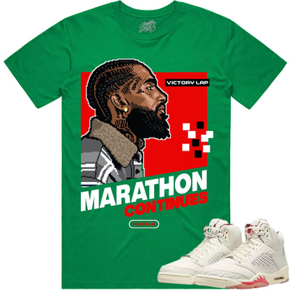 El Grito 5s Shirt to Match - Jordan 5 Sneaker Tees - Victory