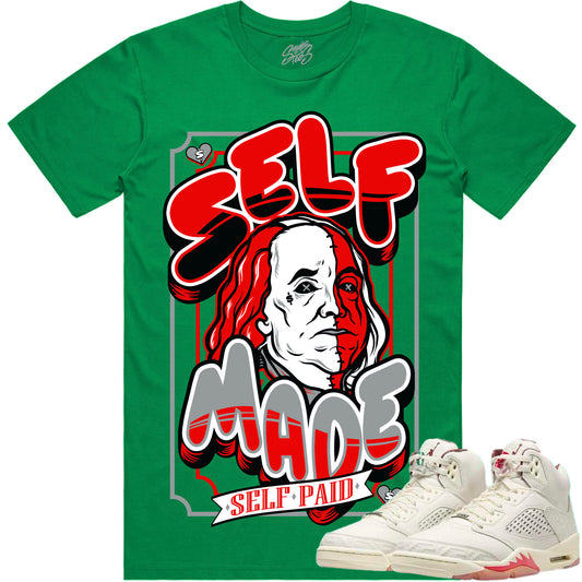 El Grito 5s Shirt to Match - Jordan 5 Sneaker Tees - Self Made