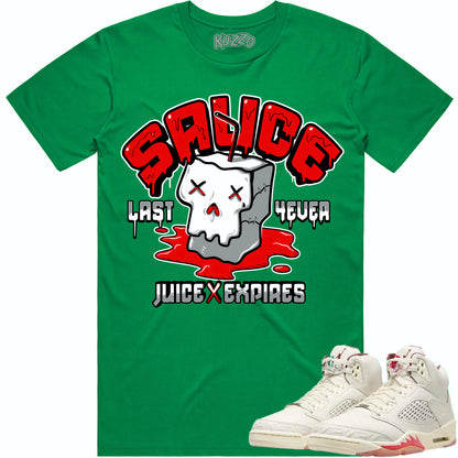 El Grito 5s Shirt to Match - Jordan 5 Sneaker Tees - Sauce