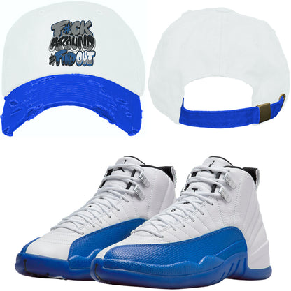 Jordan 12 Blueberry 12s Dad Hat to Match - F#ck